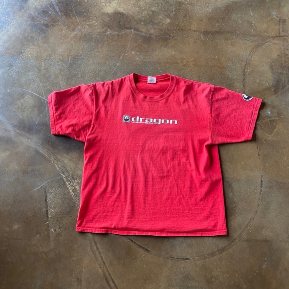 VTG 90s Dragon Skateboard Tee - Picture 1 of 8